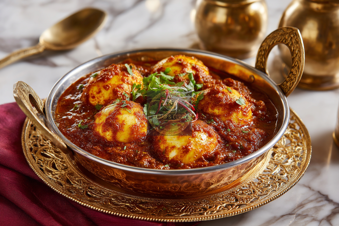 Egg Curry Red Gravy